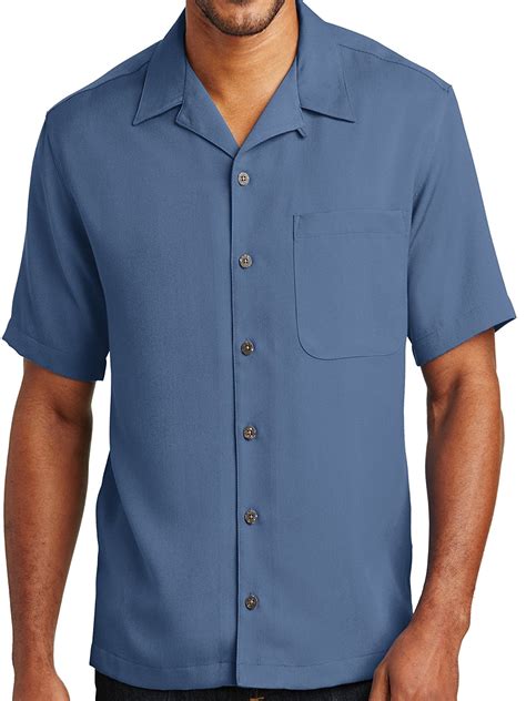 mens camp shirts cotton